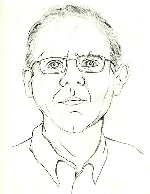 Tom Owens portrait by Diana Helmer