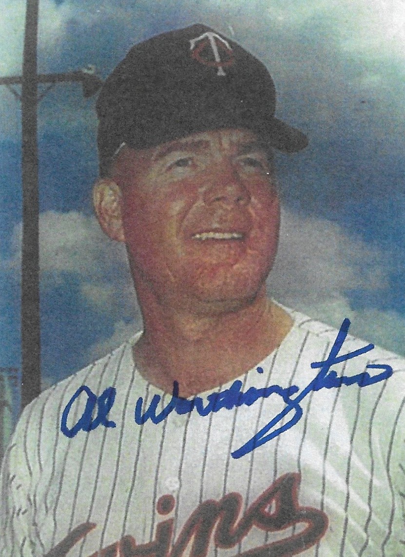 Worthington Al autograph